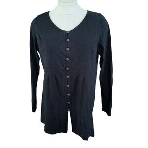 J Jill Button Down Tee Size M